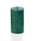 Green Pillar Candle set of 2pcs