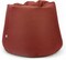 Luxe Decora Fabric Bean Bag With Filling (XXL, Dark Red)