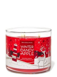 Bath &amp; Body Works- Winter Candy Apple 3-Wick Candle, 411 GM