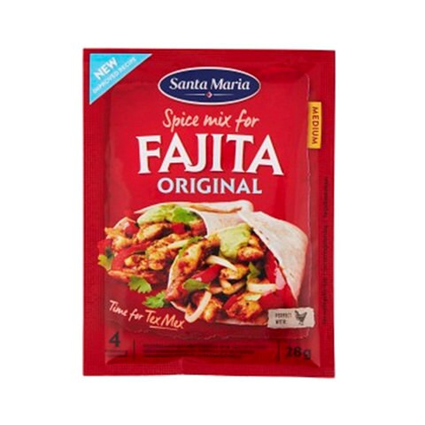 Santa Maria Original Fajita Medium Spice Mix 28g