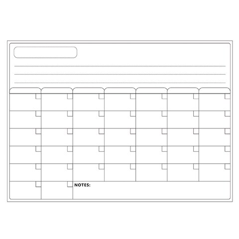 Buy Generic Magnetic Dry Erase Board Calendar Whiteboard Refrigerator Stickers Kitchen Fridge White Board For Weekly Monthly Schedule Daily Planner To Do List Online Shop Stationery School Supplies On Carrefour Uae