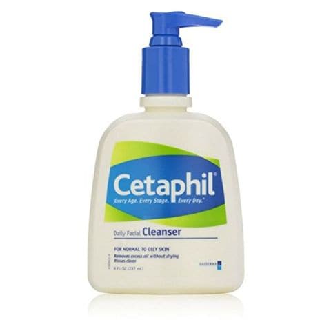 اشتري Cetaphil Daily Facial Cleanser, Normal to Oily Skin - 8 fl oz Pack of 2 في الامارات