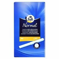 Carrefour Normal Tampon Applicator White 20 Tampons