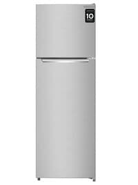 Bompani 280L Refrigerator - Big Ice Twister, Bottle Shelf, Electronic Control, Recessed Handle, 1-Year Full Warranty, And 5-Year Compressor - BR280SSN Silver