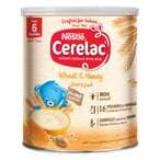Buy Cerelac baby wheat  honey for babies from 6 months 400 g in Saudi Arabia