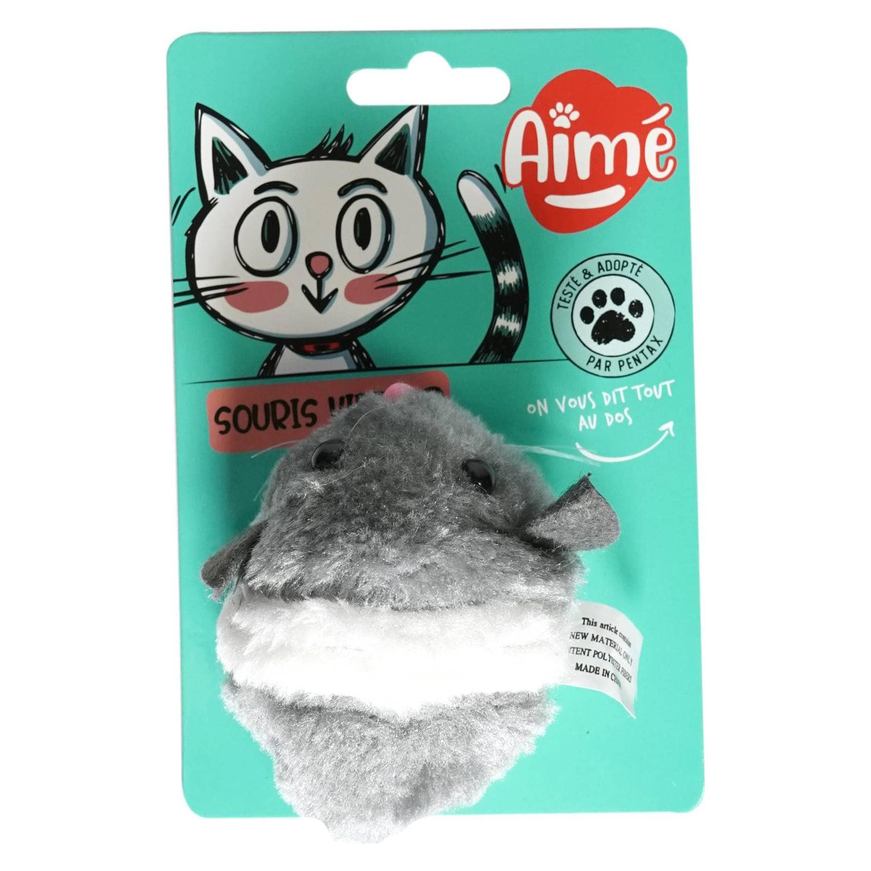 Buy Agrobiothers Aime Vibrating Mouse Toy For Cats Online - Shop Pet  Supplies on Carrefour UAE