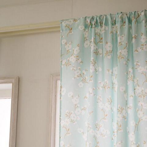 Deals For Less - Floral Design, Window Curtain Set of 2 Pieces