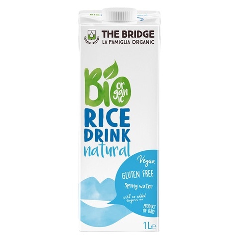 The Bridge Bio Organic Rice Drink Natural 1L