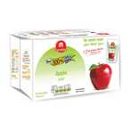 Buy Carrefour No Added Sugar Apple Juice 200ml Pack of 10 in UAE