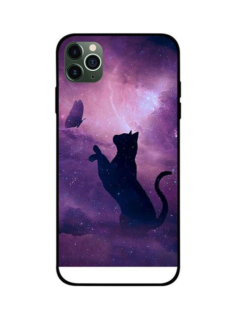 Theodor - Protective Case Cover For Apple iPhone 11 Pro Cat With Butterfly