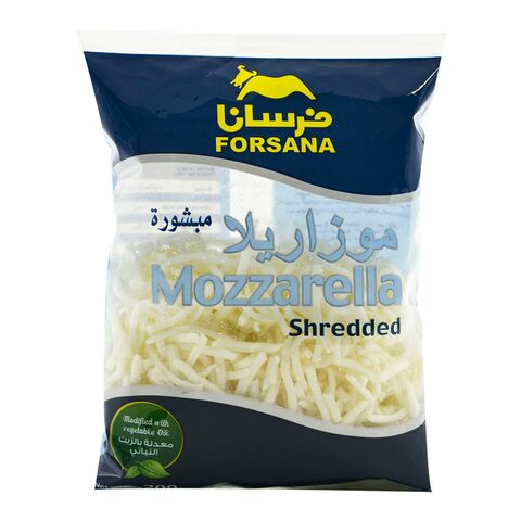 Buy Forsana Mozzarella Analogue Chees Shredded 200g in Saudi Arabia