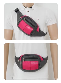 Para John Waist Bag For Men, women with adjustable strap, perfect for travel camping, money belt