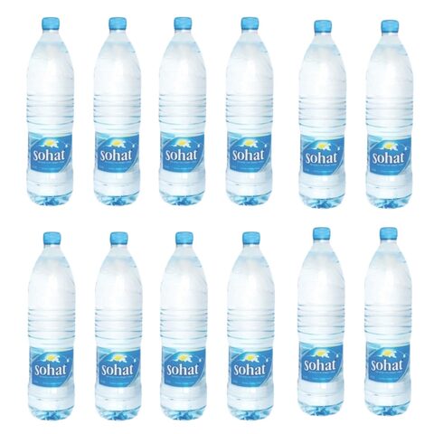 Buy Sohat Natural Mineral Water 500ML x Pack of 12 in Kuwait