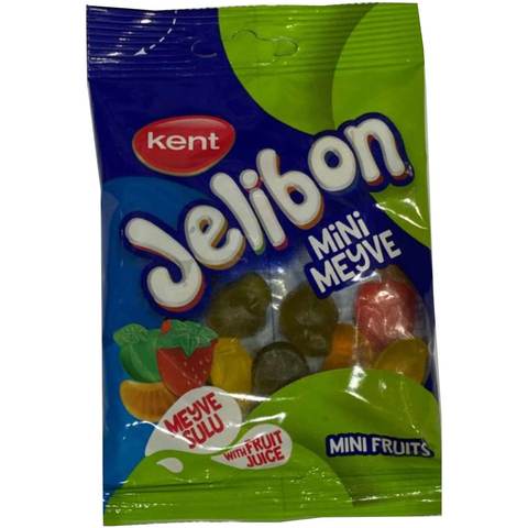 Kent Jelibon Mini Fruitty Candy 40g Pack of 16