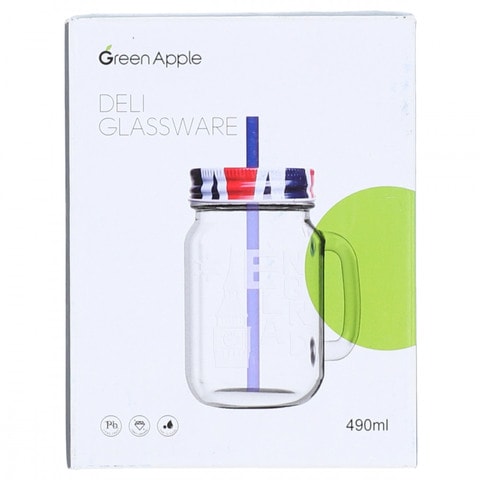 Green Apple Deli Glassware 490ml 1Pc
