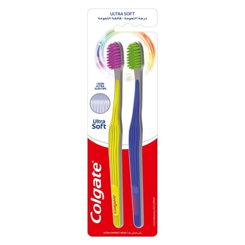 Colgate Ultra Soft Toothbrush Multi Pack 2 Pcs