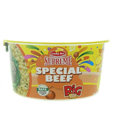 Lucky Me Supreme Special Beef Cup Noodles 70g