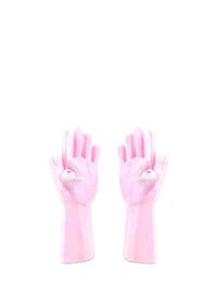 Generic Waterproof Dishwashing Gloves Pink