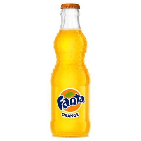 Fanta Orange Flavoured Carbonated Soft Drink 250ml