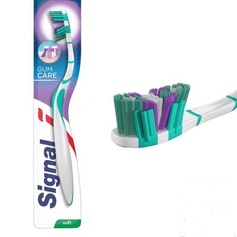 Signal V-Gum Care Medium Toothbrush Multicolour