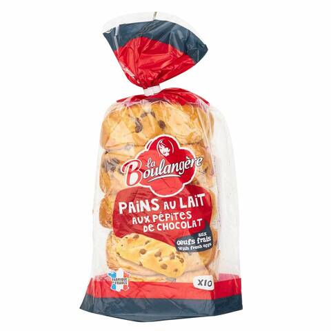 La Boulangere Milk Bread With Chocolate Chips 35g Pack of 10