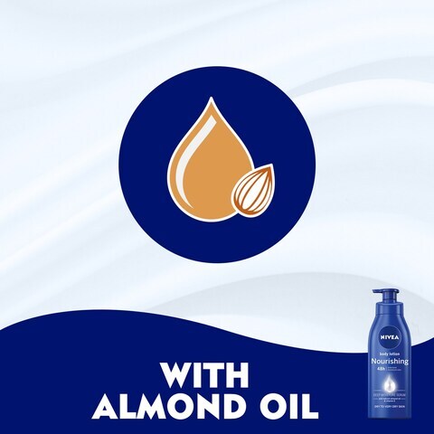 Nivea Body Lotion Extra Dry Skin Nourishing Almond Oil &amp; Vitamin E 400ml