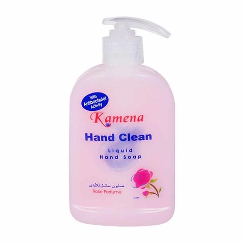 Kamena Hand Clean Anti-Bacterial Liquid Hand Soap - 350 Ml - Rose