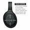 Sony WH-1000XM4 Bluetooth Wireless Headphone Noise Canceling Over-Ear With Mic Black