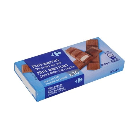 Carrefour Milk Chocolate Mini Bars 16pcs 200g