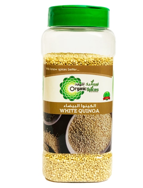 Buy ORGANIC SPICES WHITE QUNIOA 350 GMS in UAE