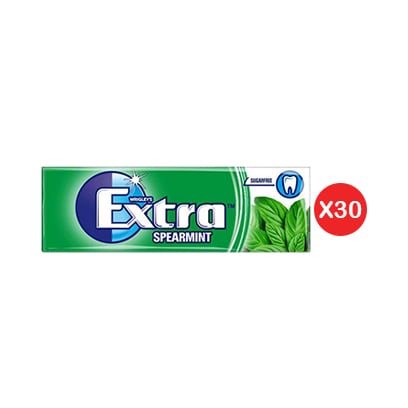 Extra Gum Spearmint Pallets 14GR X30