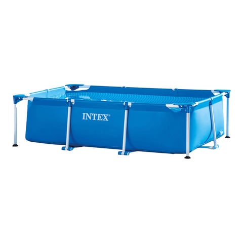 Intex Rectangular Metal Frame Pool 28270NP Blue 2.2x1.5x0.6m