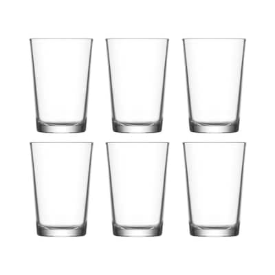 Top Drink: Clear Glass Set: 6Pcs, 305ml