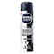NIVEA MEN Antiperspirant Spray for Men 48h Protection Black &amp; White Invisible Original 150ml Pack of 2