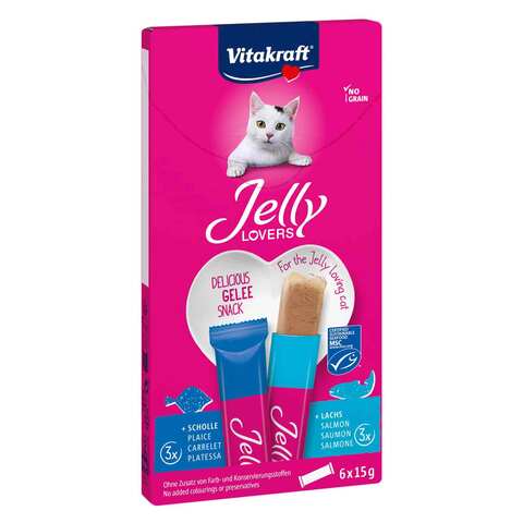 Vitakraft Cat Food Jelly Lovers Salmon 90 Gram