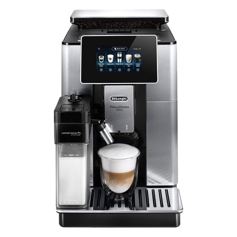 Buy DeLonghi Magnifica S, Automatic Bean to Cup Coffee Machine, Espresso  and Cappuccino Maker, ECAM Online - Shop Electronics & Appliances on  Carrefour UAE