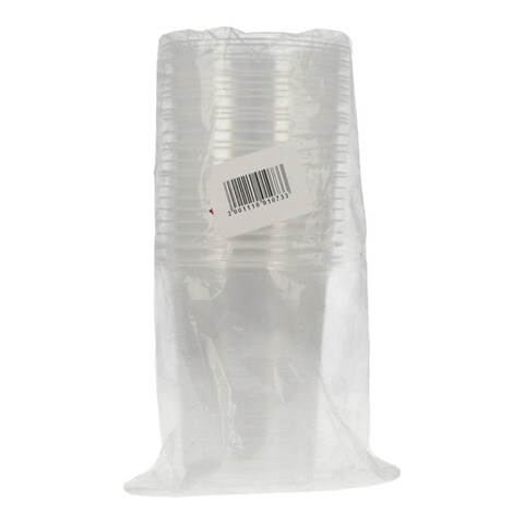 Disposable Transparent Glass 200 ml 25 pcs