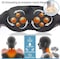 Renpho Back Neck Massager With Heat, Shiatsu Shoulder Massager With Electric Deep Tissue Kneading Massage, Pain Relief On Neck, Back, Shoulder, Waist, Leg, Calf - Use At Home, Car And Office