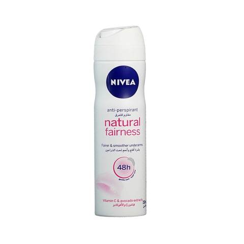 NIVEA Antiperspirant Spray for Women Natural Fairness 150ml
