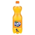 Buy Fanta Orange Carbonated Soft Drink PET 1L in UAE