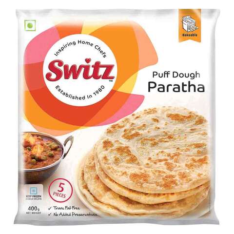 Switz Puff Dough Paratha 400g price in Kuwait | Carrefour Kuwait ...