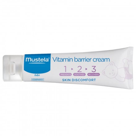 Mustela 123 vitamin barrier hot sale cream