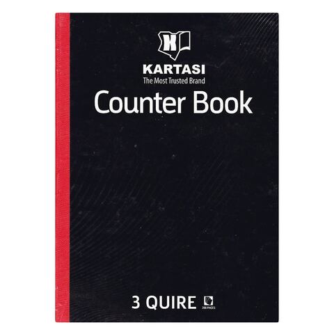 KARTASI COUNTER BOOK 1/2 SIZE 3QUIR