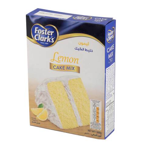 Foster Clark&#39;S Cake Mix Lemon 500 Gram