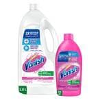 Buy Vanish Laundry Stain Remover, White Clothes, 1.8 L + Vanish Laundry Stain Remover for White and coloured Clothes, 500ml, (Pack of 2) in Saudi Arabia