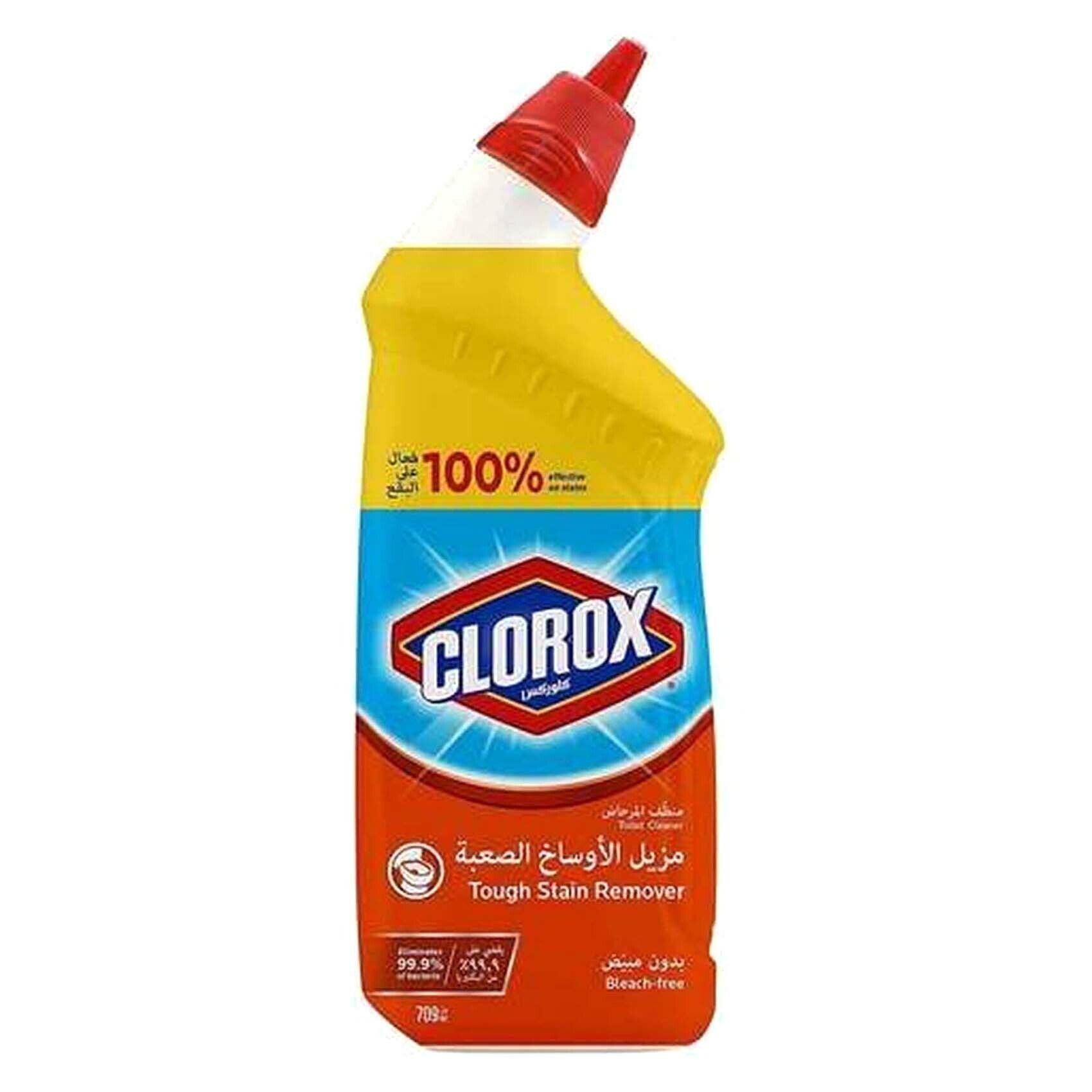 Buy Clorox Tough Stain Remover Toilet Bowl Cleaner 709ml Online Shop