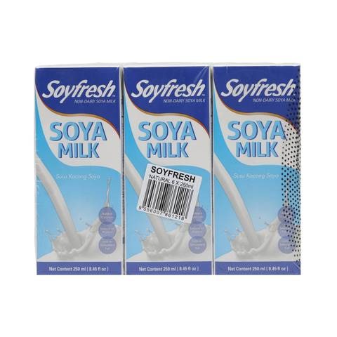 Soy Fresh Natural Soya Milk 250ml&times;6