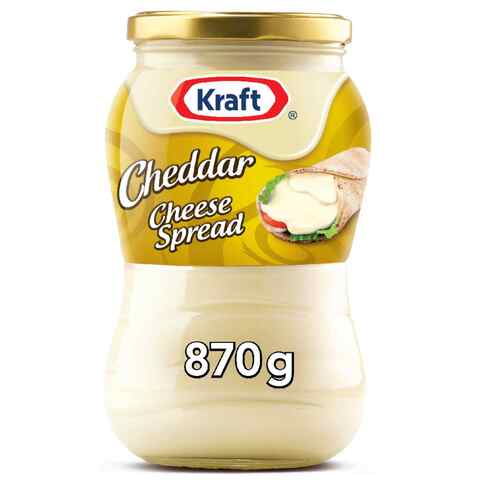 Kraft Original Cheddar Cheese Spread Jar 870g