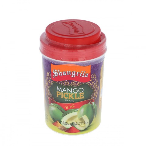 Shangrila Mango Pickle In Oil Plastic Jar 1 kg