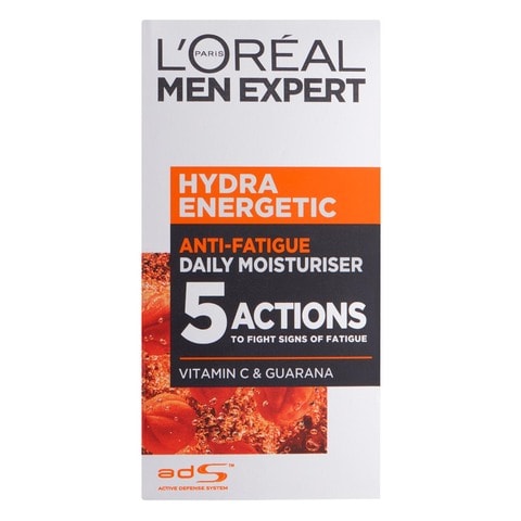 L&#39;Oreal Paris Men Expert Hydra Energetic Anti-Fatigue Moisturiser White 50ml